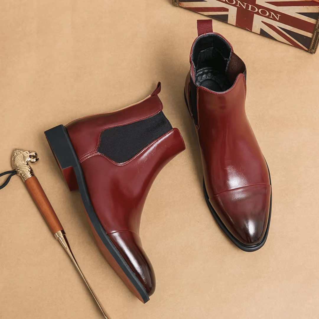 Matteo Donato Premium Nahka Chelsea Bootsit